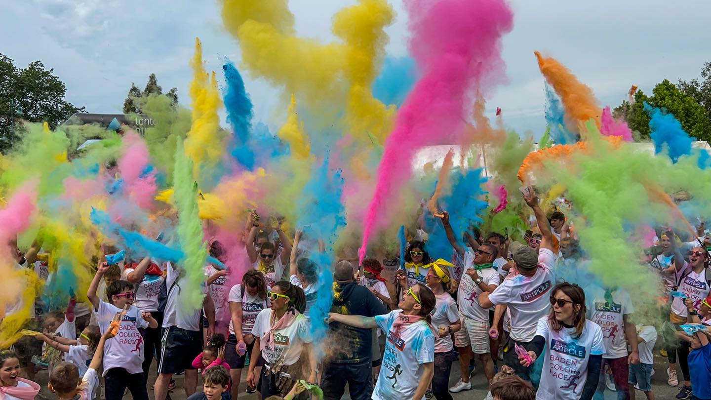 course baden color race auray vannes lorient