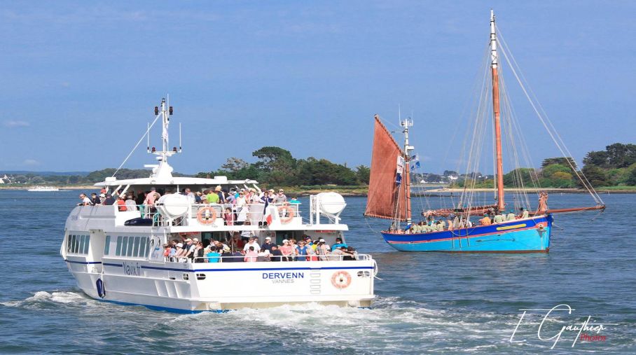Navix Tour du Golfe du Morbihan croisières Compagnie des îles et du Golfe du Morbihan bateau