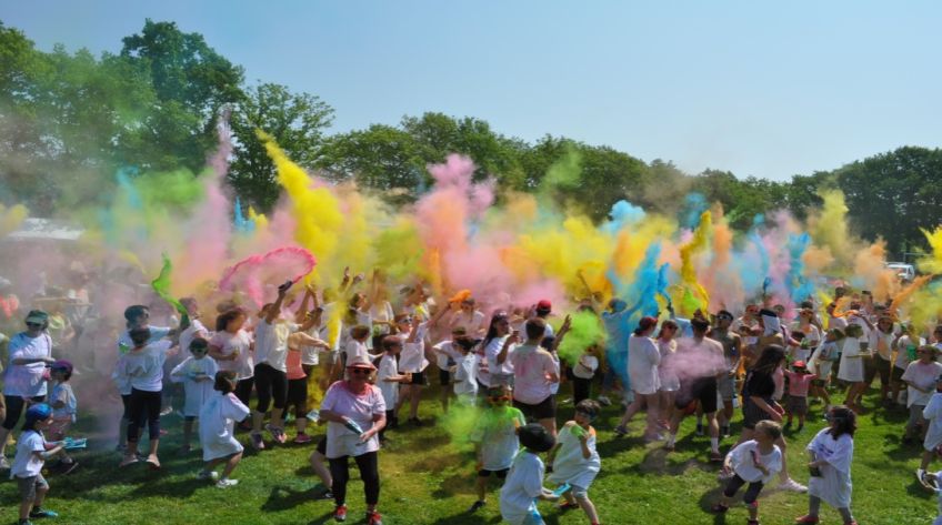 Ste Anne Color Race festival Sainte Anne d'Auray