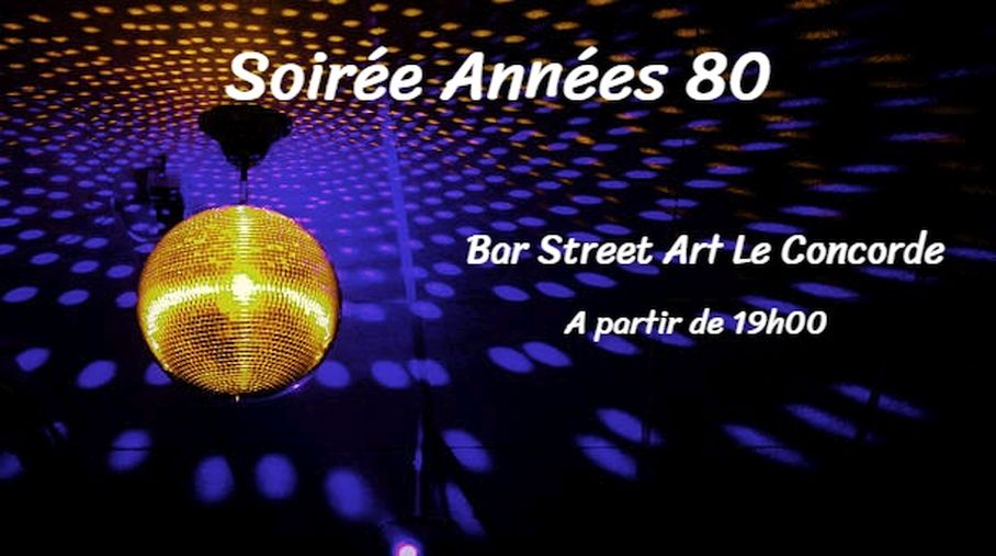 Soirée Années 80 Vannes -