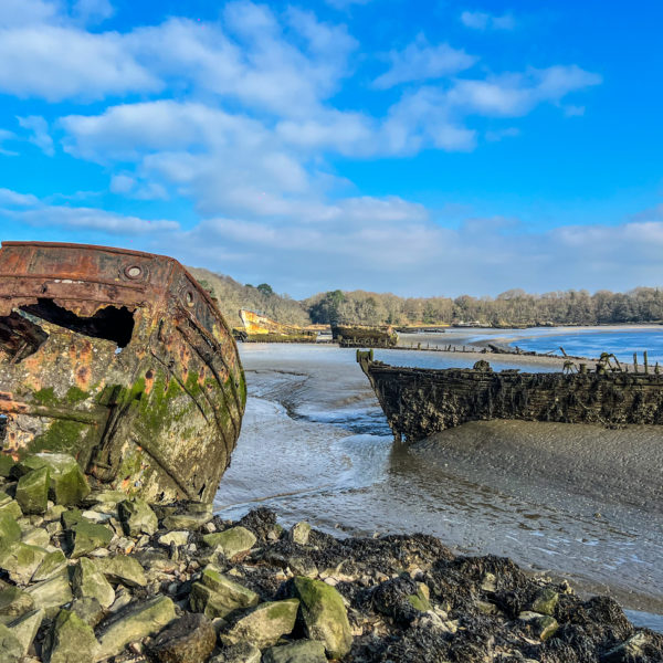 Cimetière bateaux - Lanester