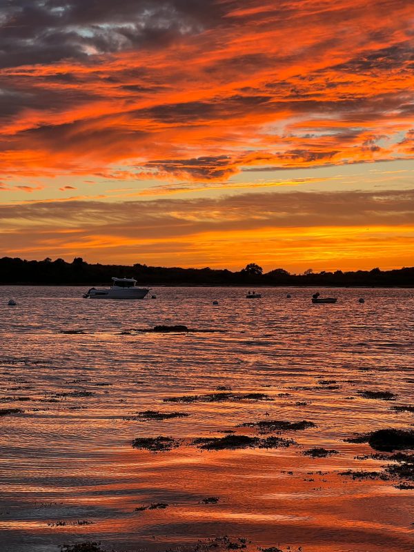 Coucher du soleil Golfe du Morbihan