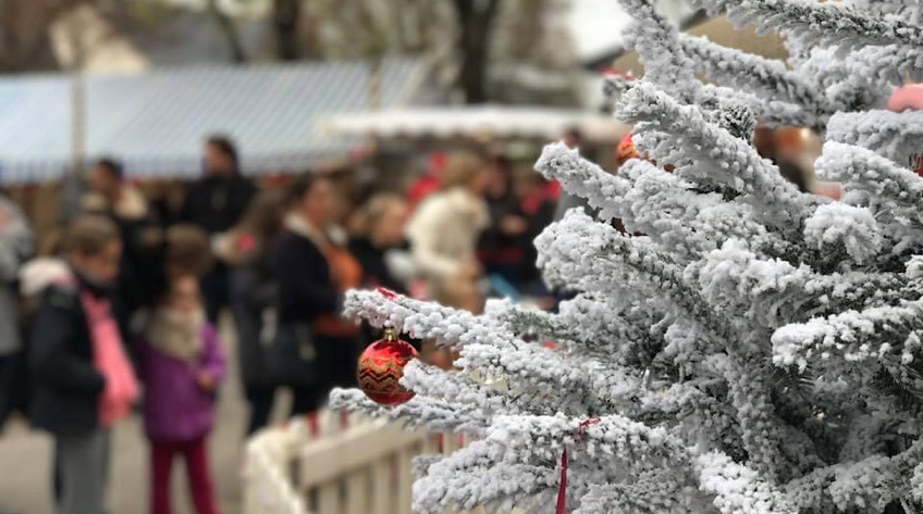 Marché de noël Theix