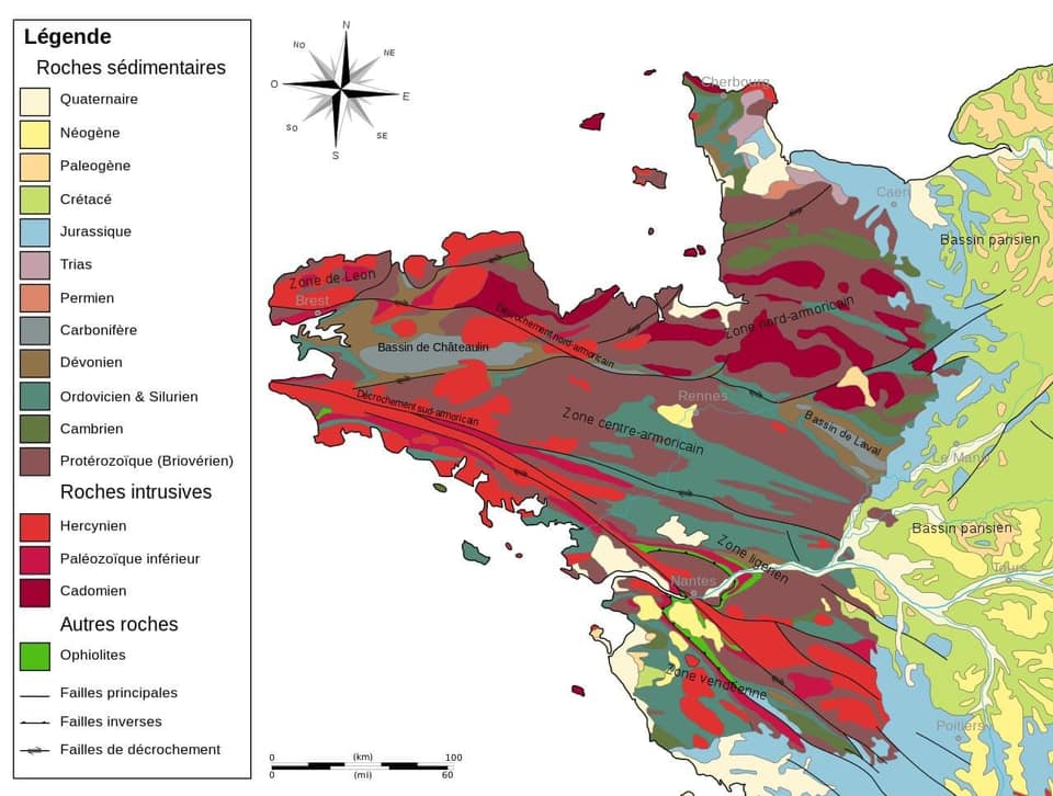 tremblement de terre vannes auray seime carte geologique