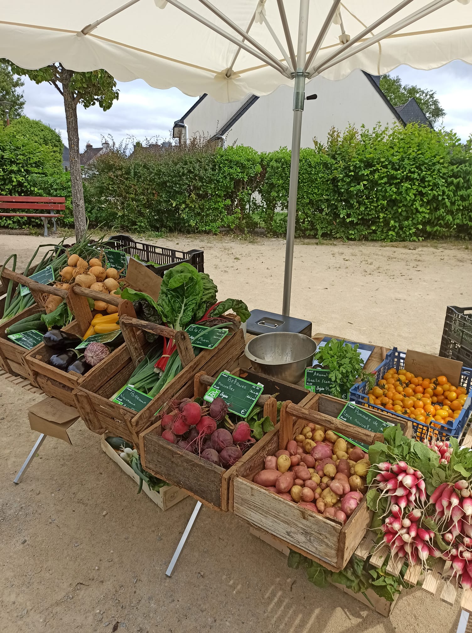 ferme de kerverec marché ploeren