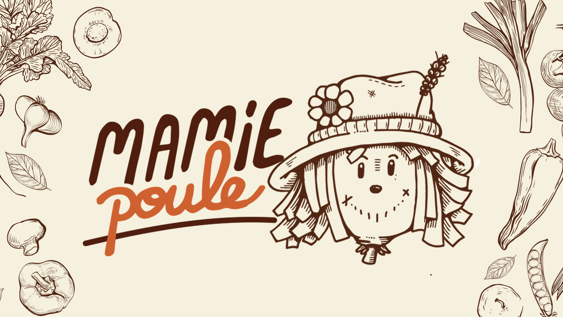 Mamie poule Pluneret