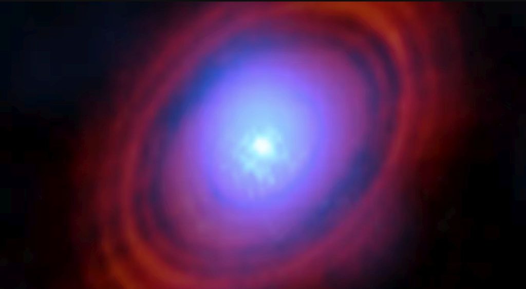 étoile HL Tauri molécule eau