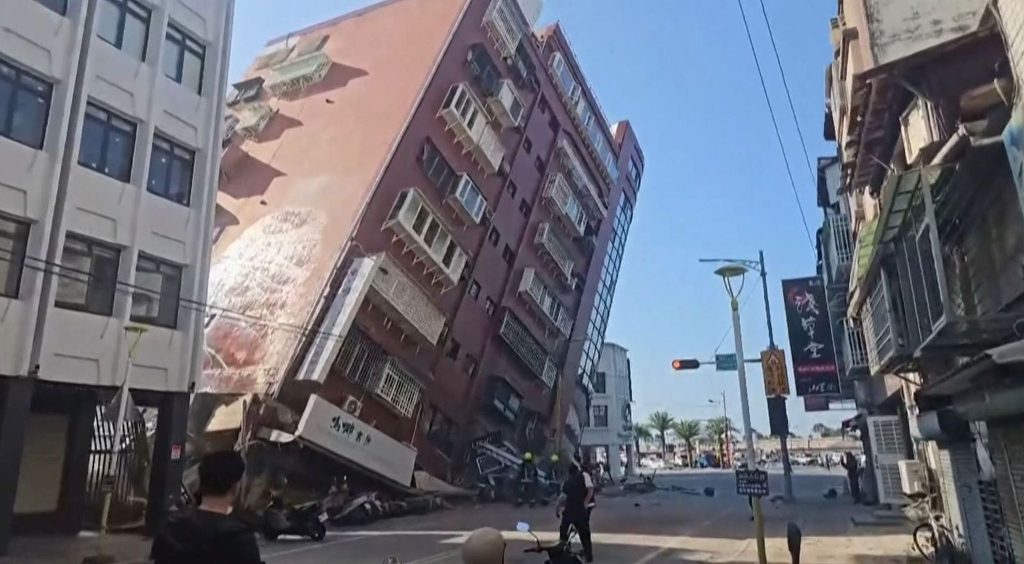 Taiwan tremblement de terre