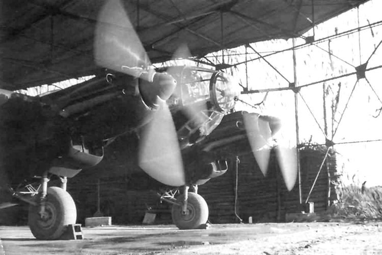 hangar n°2 de Meucon durant la seconde guerre mondiale
