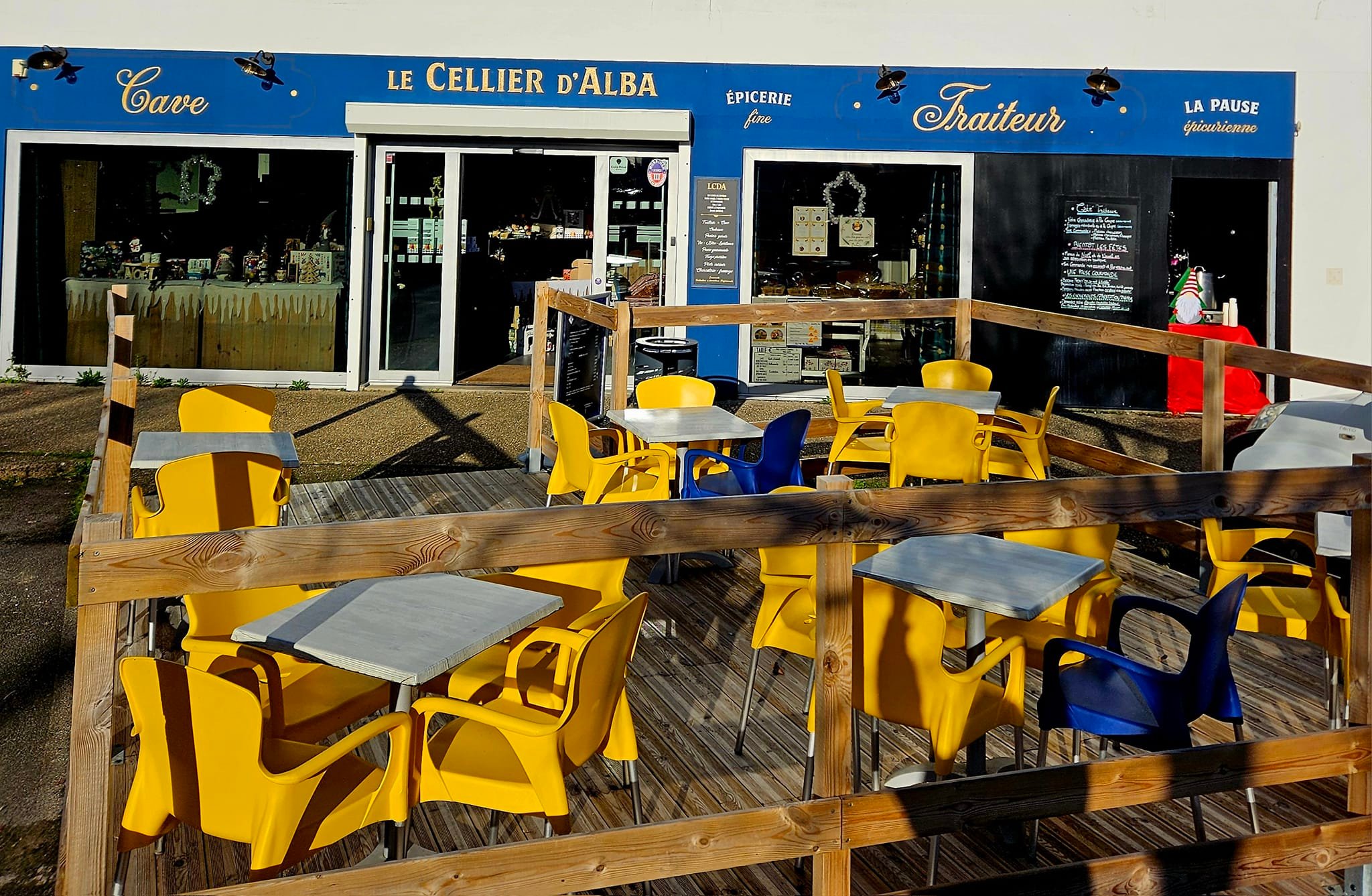 terrasse pause gourmande séné