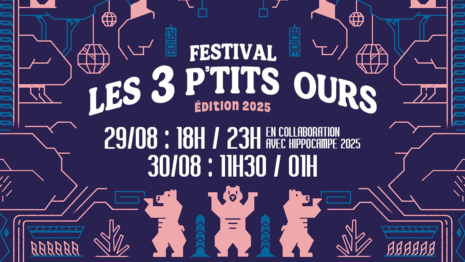 Festival les 3 P'tits Ours Locqueltas