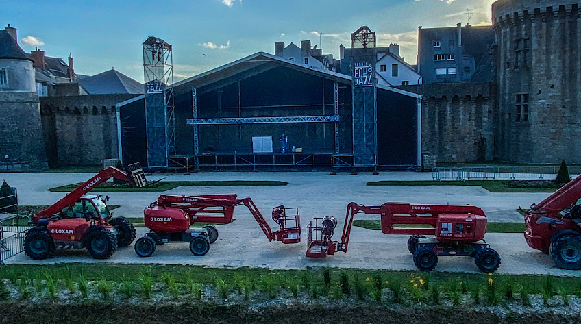 stationnements festival de Jazz Vannes