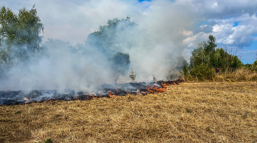 incendie Séné Vannes