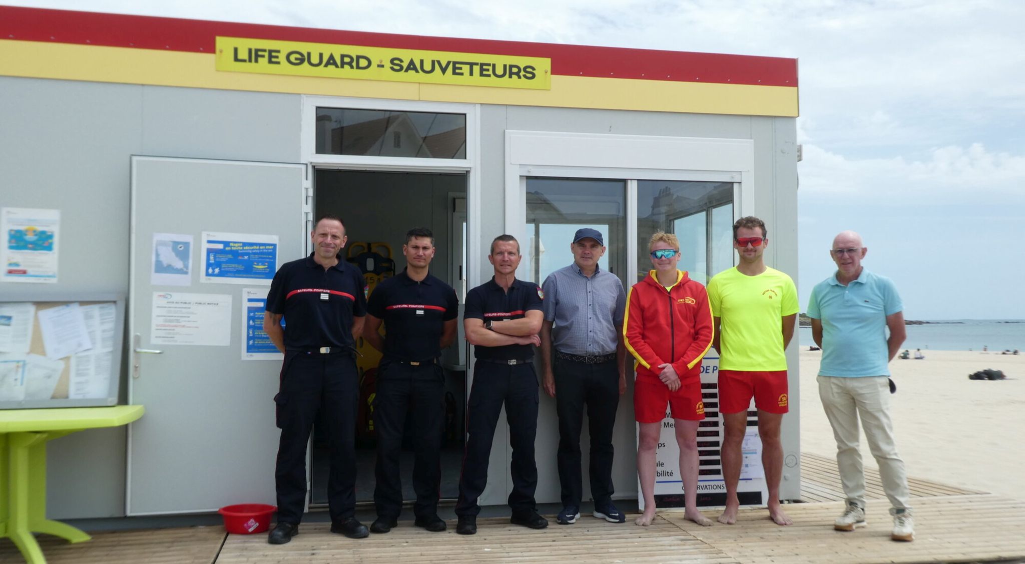 sécurité plage Quiberon