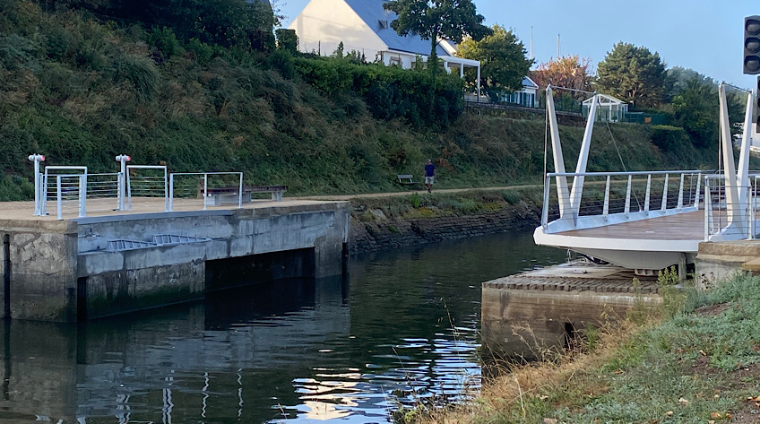 Horaires de fermeture des passerelles et du pont de Kérino à Vannes
